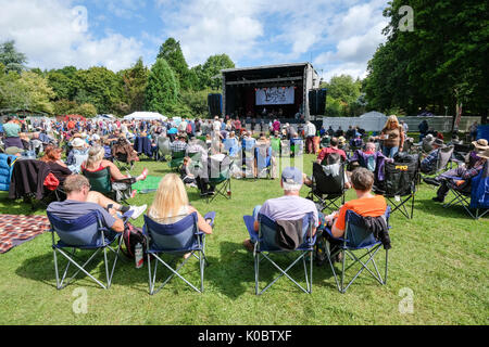 Weyfest Music Festival, das ländliche Leben Center, Tilford, Surrey, England, 19. August 2017 Stockfoto