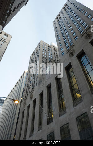 Die Chicago Board of Trade Building ist ein Skyscraper auf LaSalle St., Chicago, Illinois. Im Jahre 1930 erbaut Stockfoto