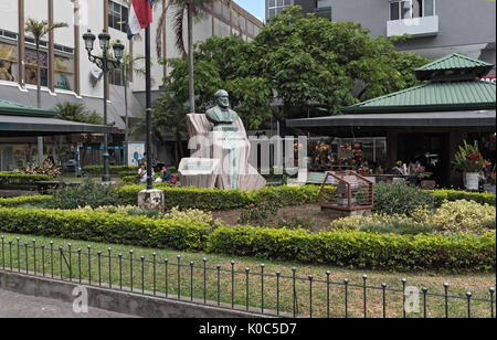 Monument Jose Maria Castro Madriz in San Jose, Costa Stockfoto