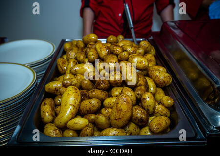 Abend event Party Food Caerphilly South Wales 2017 Stockfoto