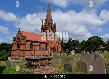 St. Bartholomäus, Thurstaston, Cheshire Stockfoto