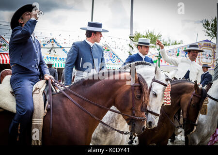 Feria de abril Stockfoto