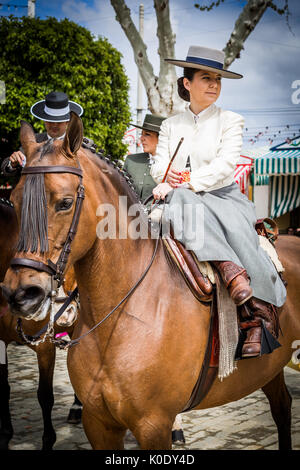 Feria de abril Stockfoto