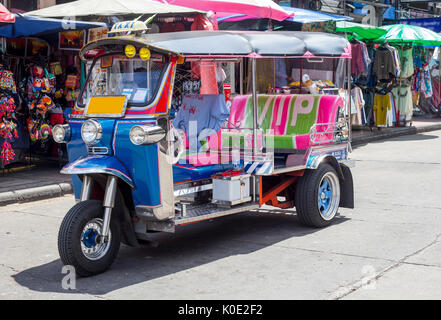 VIP-Tuk-tuk auf der Khaosan Road, Bangkok Stockfoto