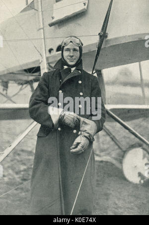 Nationalhelden pilot ace Johannes Warneford VC Stockfoto