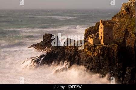 Botallack Minen in West Cornwall. Stockfoto