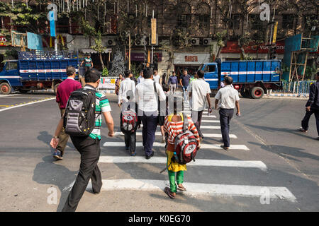 Indien, Westbengalen, Kolkata, Alltag Stockfoto