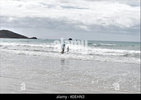 Jersey Sommerurlaub 2017 Stockfoto