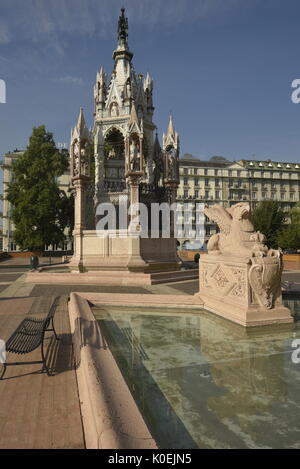 Genf, Schweiz, das Brunswick Denkmal bauen das Leben von Karl II. zu gedenken, Herzog von Braunschweig Stockfoto