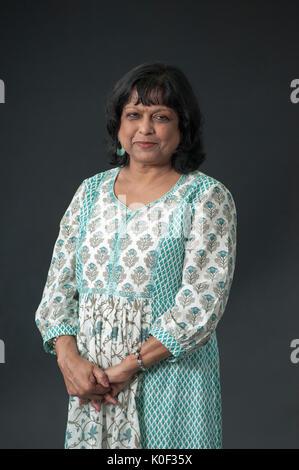 Edinburgh, Großbritannien. 23. August 2017. Dichter Bashabi Fraser beim Edinburgh International Book Festival erscheinen. Credit: Lorenzo Dalberto/Alamy Leben Nachrichten. Stockfoto