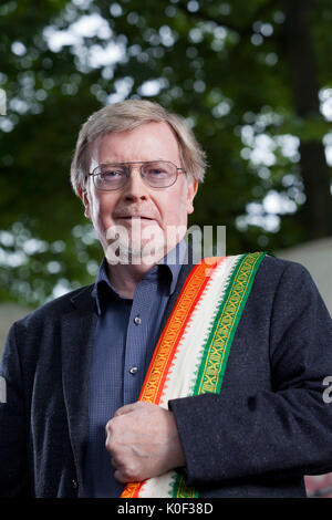 Edinburgh, Großbritannien. 23 Aug, 2017. Alan Riach, der Schottische Dichter und akademischen, beim Edinburgh International Book Festival erscheinen. Credit: GARY DOAK/Alamy leben Nachrichten Stockfoto