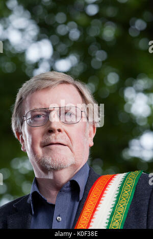 Edinburgh, Großbritannien. 23 Aug, 2017. Alan Riach, der Schottische Dichter und akademischen, beim Edinburgh International Book Festival erscheinen. Credit: GARY DOAK/Alamy leben Nachrichten Stockfoto