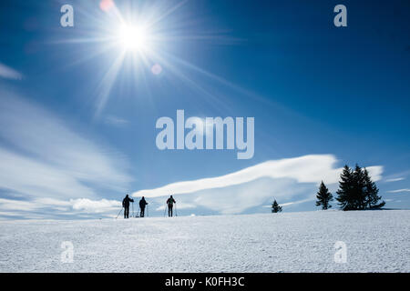 Moen, Norwegen - 23. März 2016. Menschen Sulseter Ski Resort. Stockfoto