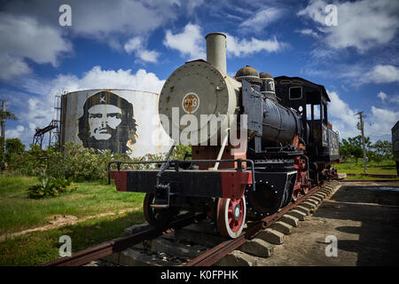 Kuba, Kuba, Cardenas, Museum Sugar Mill von Jose Smith Comas erhalten Öl Dampflokomotiven Stockfoto