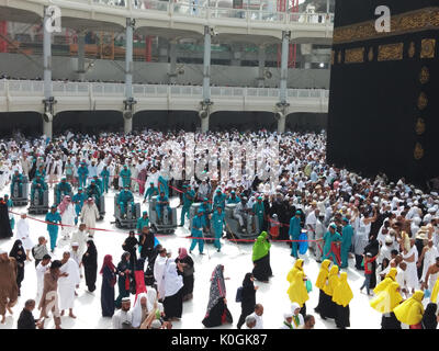 Ein Schuß von Holly Kaaba in Mekka, Saudi-Arabien Stockfoto