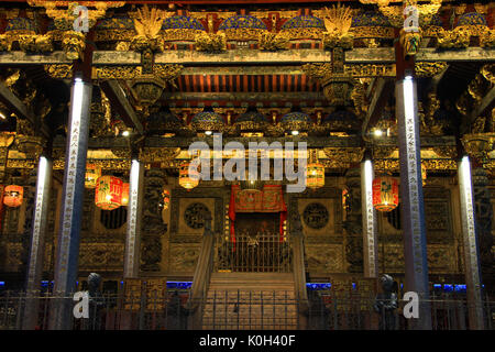 Majestic Khoo Kongsi Clan Tempel in Penang, Malayia Stockfoto