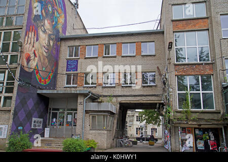 Telliskivi Creative City im Stadtteil Kalamaja Stockfoto