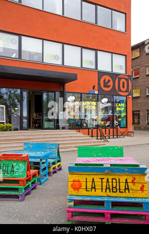 Telliskivi Creative City im Stadtteil Kalamaja Stockfoto