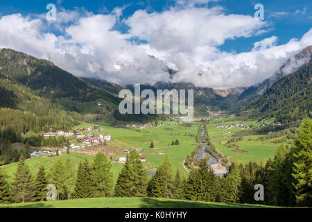 Ridnaun / Ridnaun, Ratschings / Ratschings, Provinz Bozen, Südtirol, Italien. Ridnaun-Tal Stockfoto