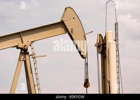 Ein pumpender Gerät in der Produktion eingesetzt Stockfoto