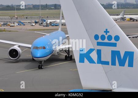 BOEING 787-9 DREAMLINER von KLM Royal Dutch Airlines Stockfoto