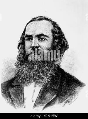 JOHN McDOUALL STUART (1815-1866) Schottische Entdecker von Australien Stockfoto