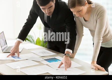 Gewerbe Wohnen Innenarchitektur Dienstleistungen, designer team Stockfoto