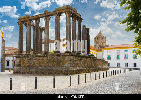 Tempel der Diana, Evora, Portugal Stockfoto
