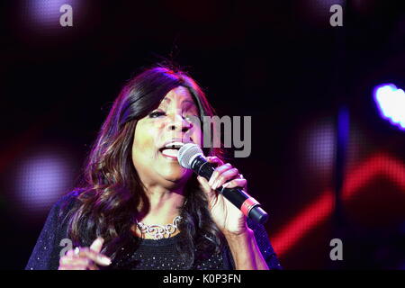 Gloria Gaynor am Rücklauf Festival Süd 2017 in Henley-on-Thames, Großbritannien Stockfoto