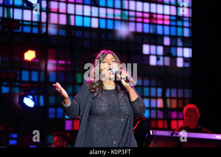 Gloria Gaynor am Rücklauf Festival Süd 2017 in Henley-on-Thames, Großbritannien Stockfoto