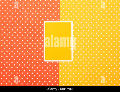 Karten mit bunten Marmorplatten Hintergrund Stockfoto