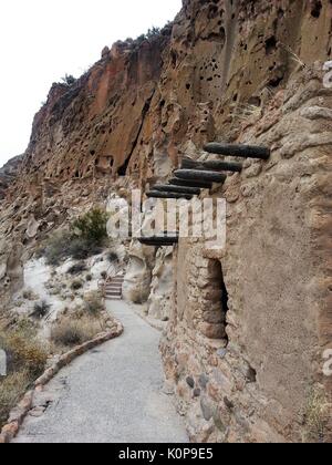 Bandelier National Monument, New Mexico Stockfoto