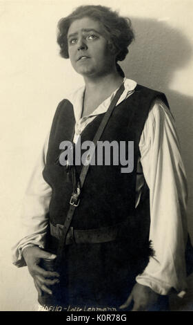 LEHMANN, Lotte wie Fidelio Beethoven Deutsch, später Amerikanischen, Sopran 1888-1976 Beethoven-deutsche Komponist 1770-1827 Stockfoto