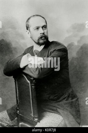 Strawinsky, Fjodor - der Vater von Igor Strawinsky (Komponist). Russische bass (1843-1902) Stockfoto