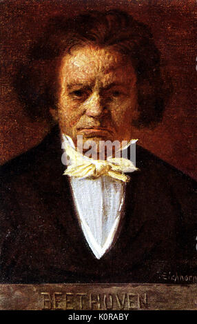 BEETHOVEN, Ludwig van deutsche Komponist 1770-1827 Stockfoto