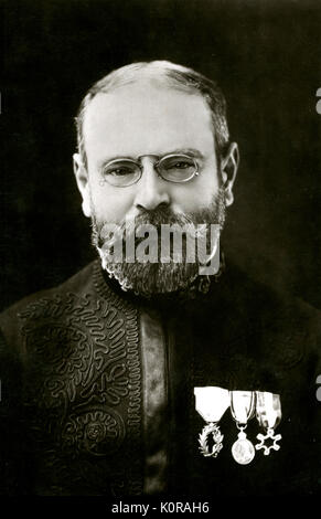 John Philip Sousa - Porträt des Amerikanischen Komponisten und Dirigenten JPS: 6. November 1854 - 6. März 1932. Stockfoto