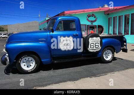 Herr D'z berühmten Roadside Diner an der historischen Route 66 highway Kingman, Arizona Stockfoto