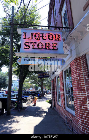 Main St. Sag Harbor Long Island New York Stockfoto