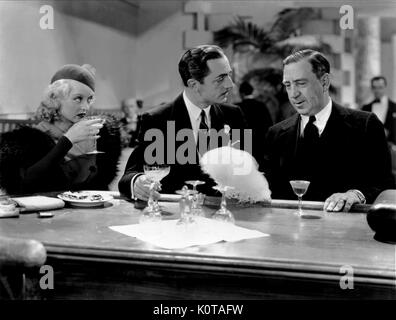 BETTE DAVIS, William Powell, FRANK MCHUGH, Moden von 1934 und 1934 Stockfoto