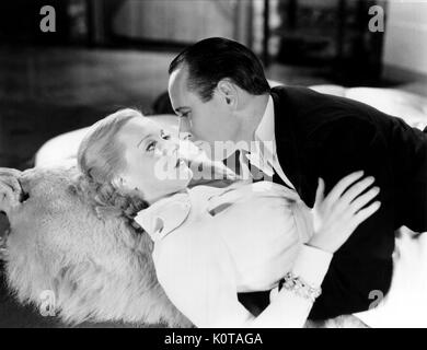 MONROE OWSLEY, Bette Davis, ex-Frau, 1933 Stockfoto