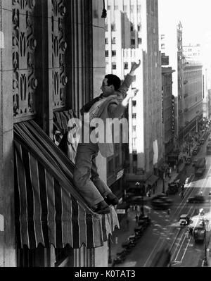 HAROLD LLOYD Füße zuerst (1930) Stockfoto