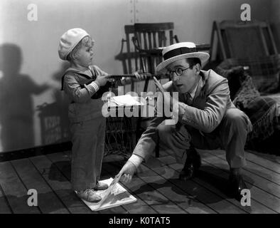 HAROLD LLOYD Füße zuerst (1930) Stockfoto