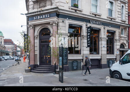 St. Barts Public House in Smithfield, London, England. Stockfoto