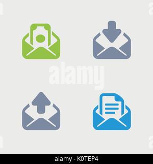 Ein Satz von 4 Professional, pixelgenaue Vector Icons auf einem 32 x 32 Pixel Raster ausgelegt. Stock Vektor