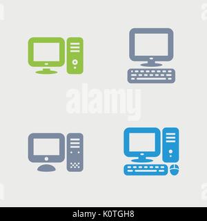 Ein Satz von 4 Professional, pixel-perfect Icons auf einem 32 x 32 Pixel Raster ausgelegt. Stock Vektor