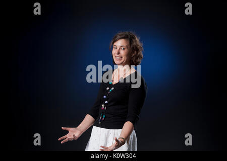 Edinburgh, Großbritannien. 24. August 2017. Caroline Brüder, der Australier - Autor und Journalist, geboren am Edinburgh International Book Festival erscheinen. Gary Doak/Alamy leben Nachrichten Stockfoto