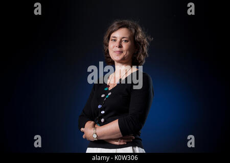 Edinburgh, Großbritannien. 24. August 2017. Caroline Brüder, der Australier - Autor und Journalist, geboren am Edinburgh International Book Festival erscheinen. Gary Doak/Alamy leben Nachrichten Stockfoto