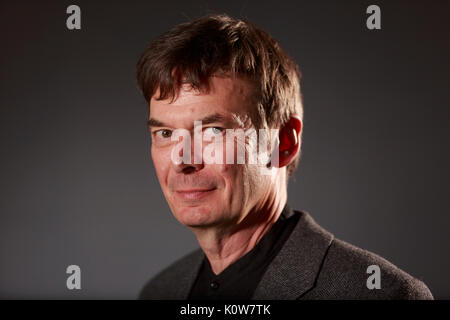 Edinburgh, Schottland 25. August. Tag 14 Edinburgh International Book Festival. Im Bild: Ian Rankin, schottische Kriminalität Schriftsteller, der für seine Inspector Rebus Romane bekannt. Credit: Pako Mera/Alamy leben Nachrichten Stockfoto