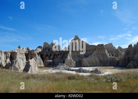 Badlands National Park in South Dakota Stockfoto