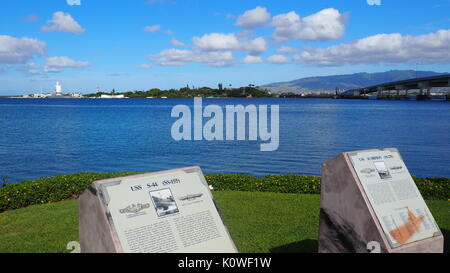 Pearl Harbor Oahu Hawaii Stockfoto